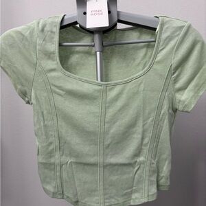 No Comment Green Short sleeve